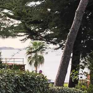 50m Plage T2 Grande Terrasse Vue Mer Climatisé Piscine Chauffée, Parking Clos Gratuit Apartment